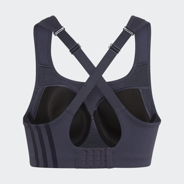 modrá Podprsenka adidas TLRD Impact Training High-Support NQ206