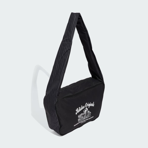 Schwarz Wabash Large Crossbody-Tasche