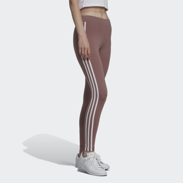 Classics — Leggings Stripes Sports - Purple 3 Women\'s Adidas Adicolor For Just Tight