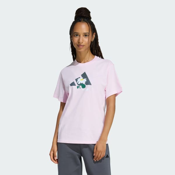 Pink SOFT SIDE GRAPHIC T-SHIRT 2