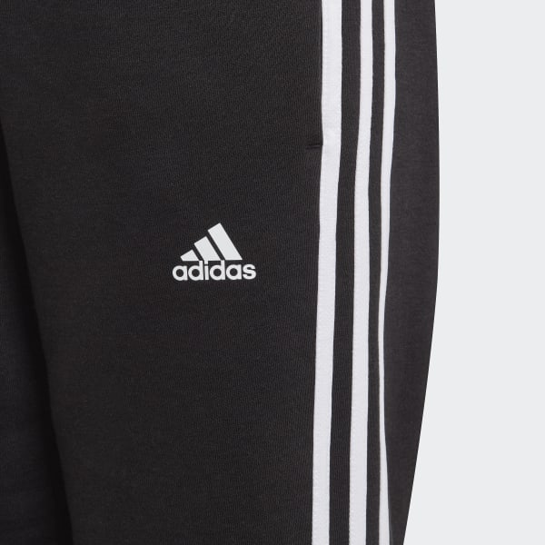 Negro Pantalón Adidas Essentials 3 Tiras
