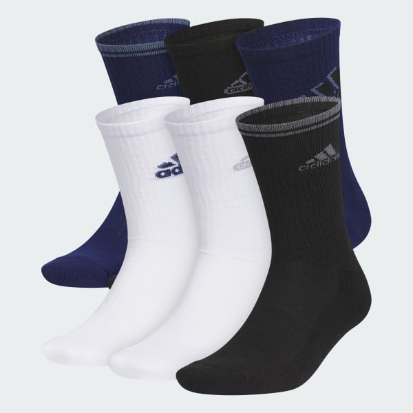 Athletic Cushioned Mixed 2.0 6-Pack Crew Socks