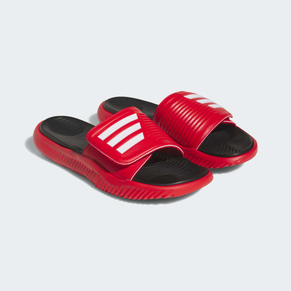 Adidas alphabounce store slides red