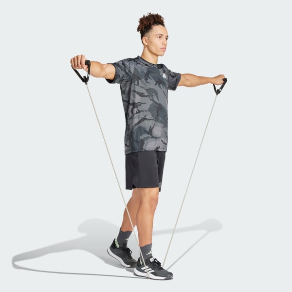 adidas Men's Training Workout Logo Knit Shorts - Black | Free Shipping ...