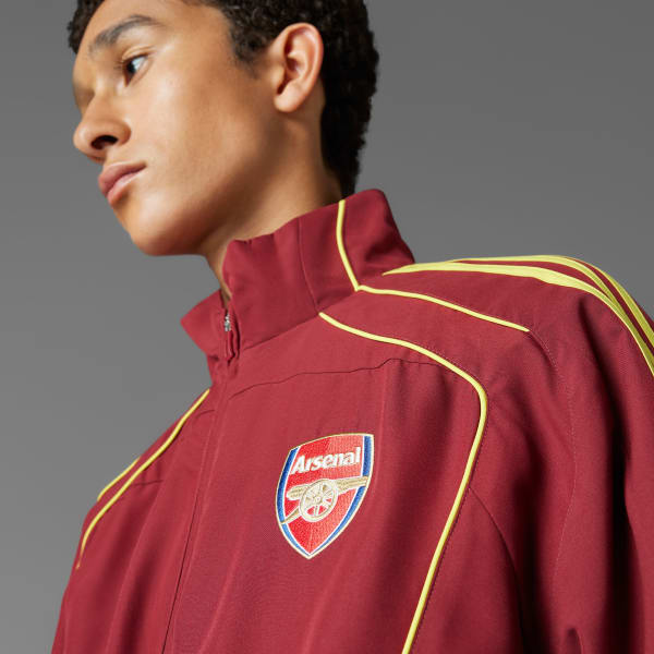 สีแดงเบอร์กันดี เสื้อแทรค Arsenal UBP