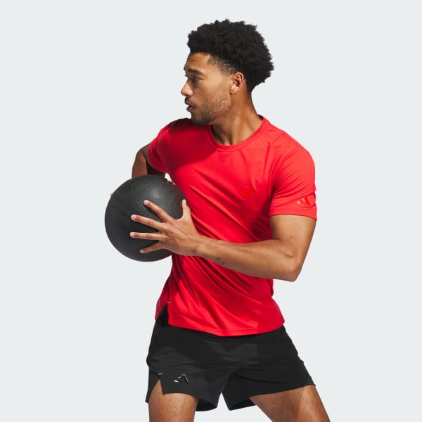 Rosso T-shirt Designed for Training Strength