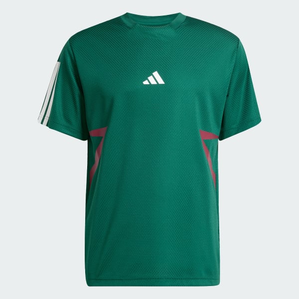 Πράσινο House of Tiro Colourblock Tee