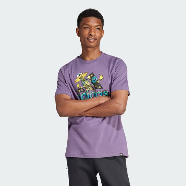 Violeta Playera Sportswear Dream Doodle Fill