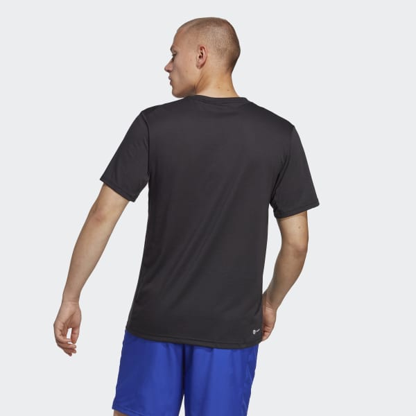 Black Train Essentials Comfort Training Tee