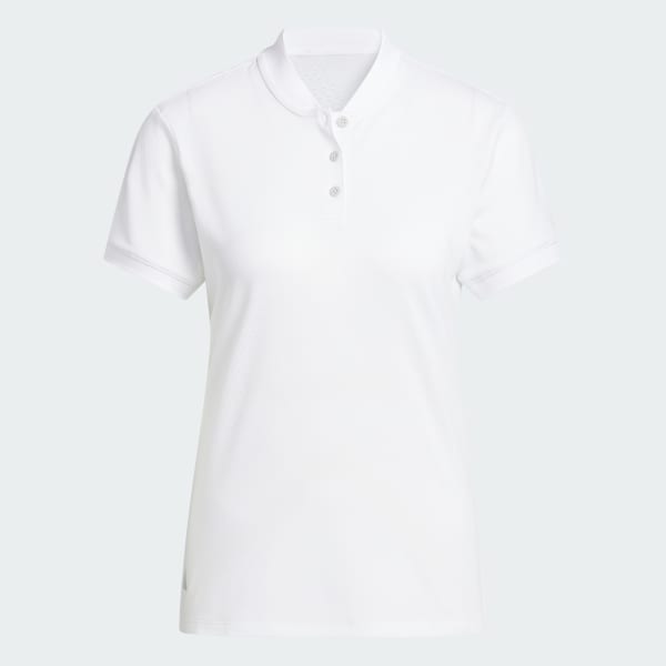White Ultimate365 Diamond Jacquard Polo Shirt