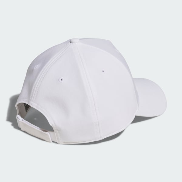 ホワイト 【ゴルフ】レーザーカットロゴキャップ
