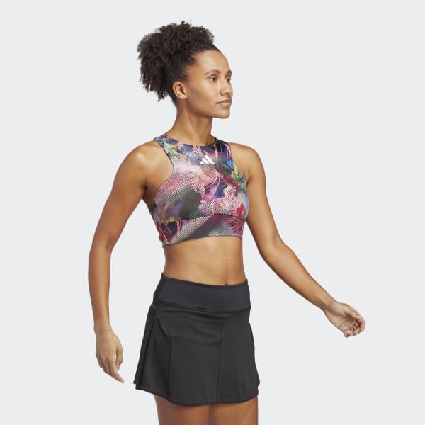 Multicolour Melbourne Tennis Crop Top