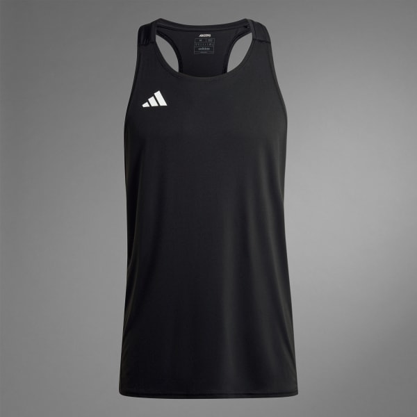 adidas Adizero Essentials Running Singlet Black adidas Singapore