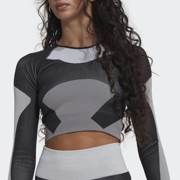 Sort adidas by Stella McCartney TrueStrength Yoga croptop