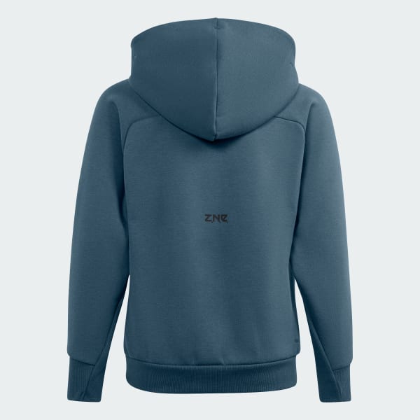 Gra adidas Z.N.E. Full-Zip Kids hættetrøje