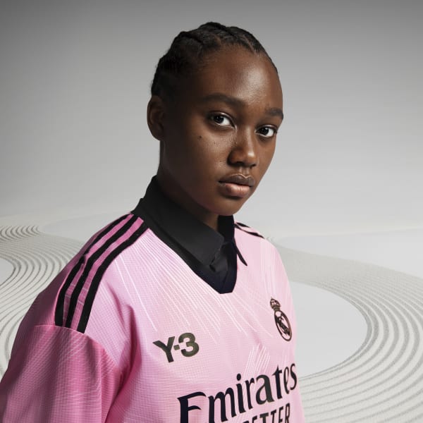 adidas Y-3 REAL MADRID 120TH ANNIVERSARY GOALKEEPER JERSEY - Pink