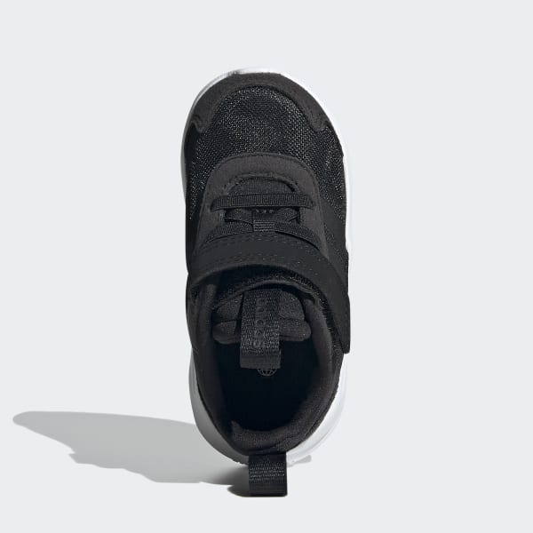 Svart Ozelle Running Lifestyle Elastic Lace with Top Strap Sko