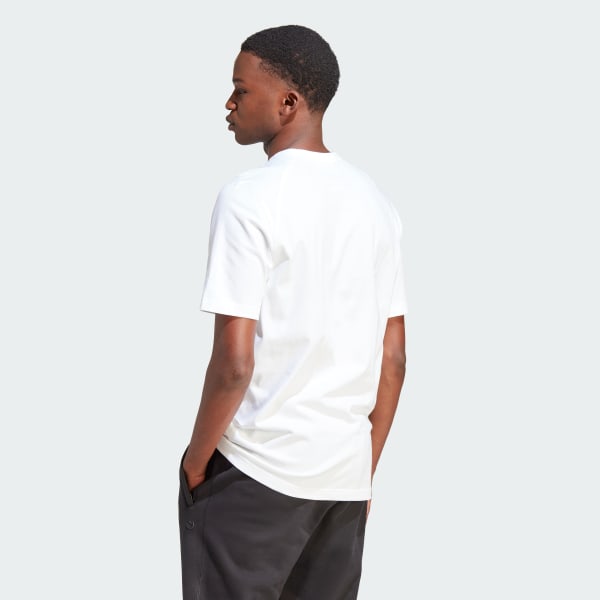 White adidas Adventure Graphic Tee