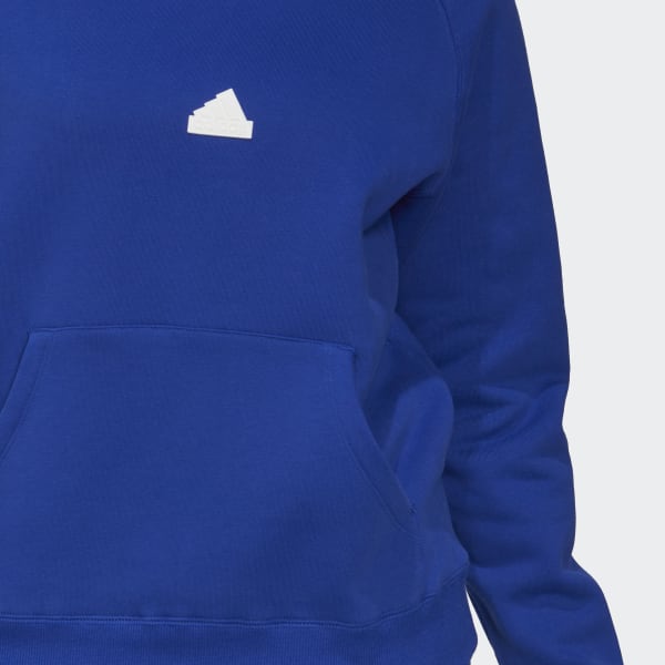 Blau Oversized Hoodie HQ512