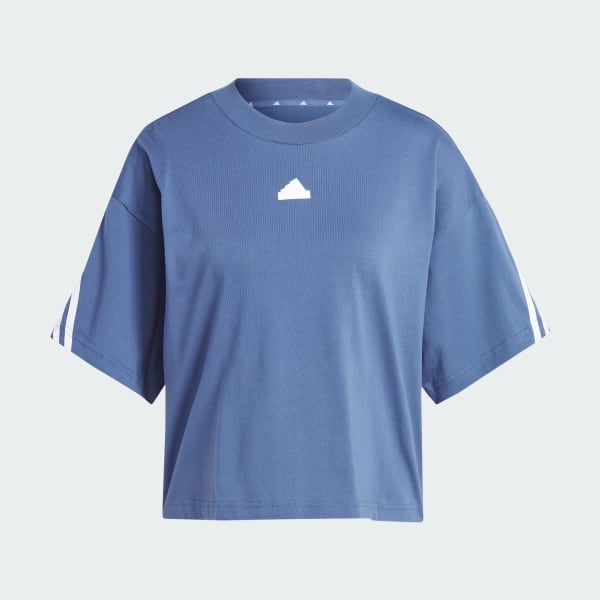 Blu T-shirt Future Icons 3-Stripes