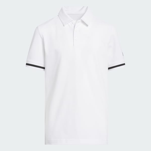Blanc Polo piqué Club Enfants