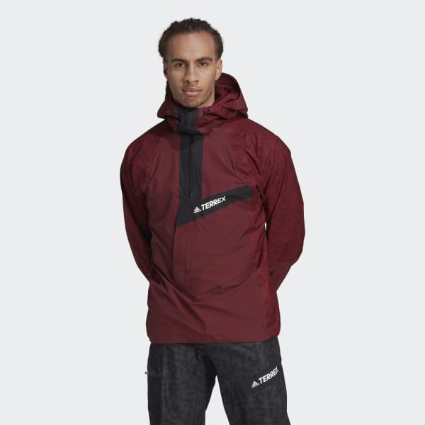 Bordeaux Terrex Techrock Primeknit RAIN.RDY Anorak