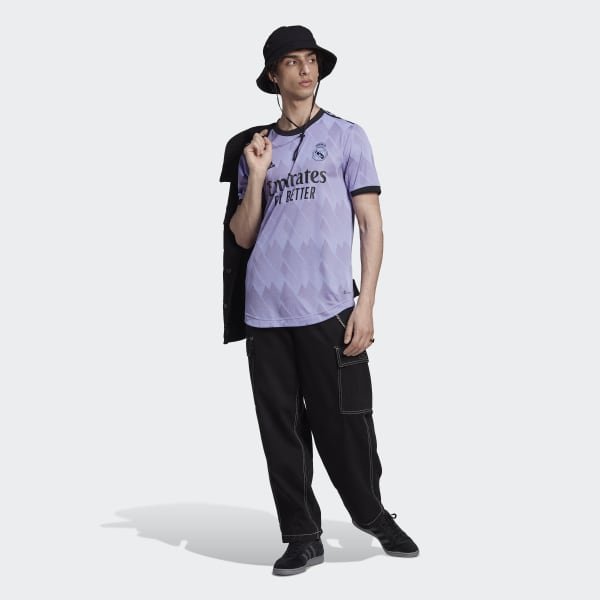 Roxo Camisa 2 Autêntica Real Madrid 22/23 KMM35