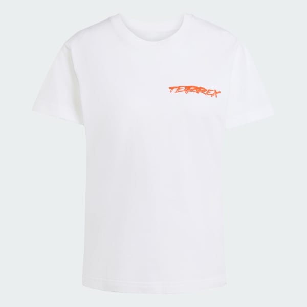 Beyaz Terrex Snow Adventure Graphic Tişört