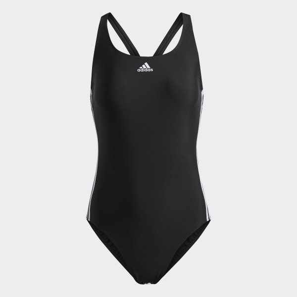 Negro Traje de Natación SH3.RO Classic 3 Tiras