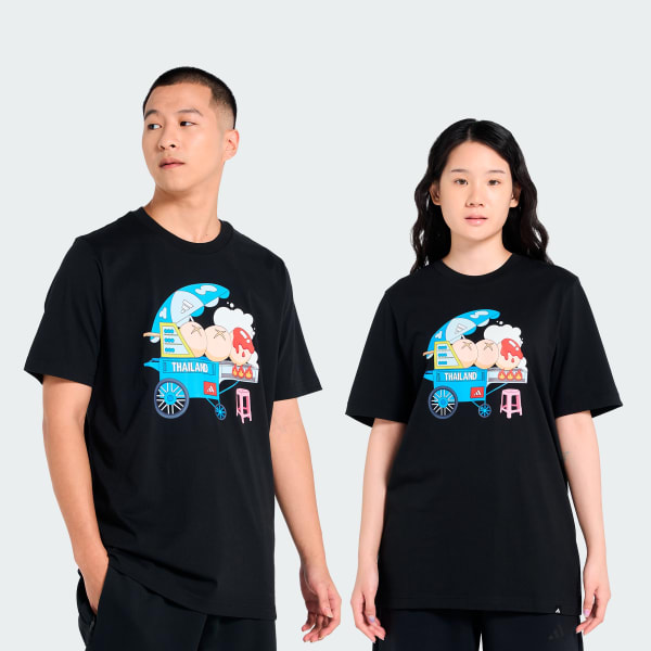 Black Grilled Meatballs Tee