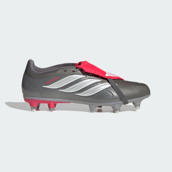 Gris Chaussure de football languette rabattue PREDATOR LEAGUE Terrain gras