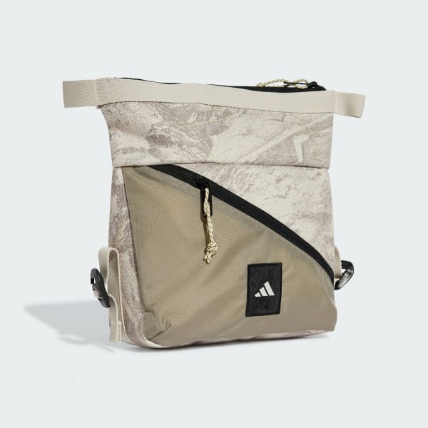 Beige City Explorer Crossbody Bag