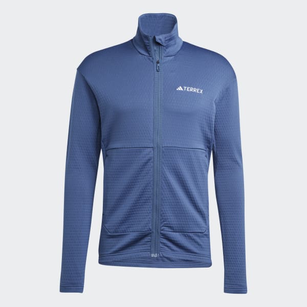 Blue Terrex Multi Light Fleece Full-Zip Jacket