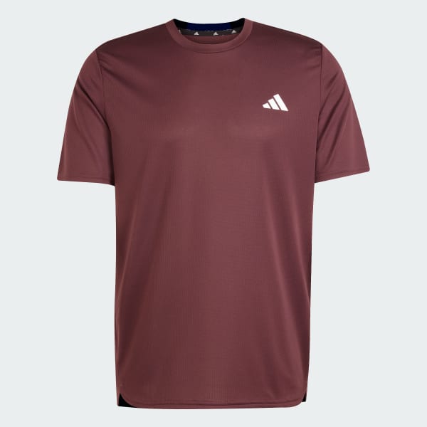 Burgundy AEROREADY Designed for Movement Tee