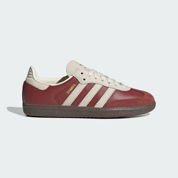 Red Samba OG Shoes Kids