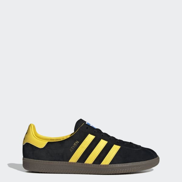 adidas 黒/黄 スニーカーATHEN adidas Athen Sneakers - Black | Free Shipping with adiClub
