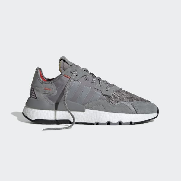 adidas nite jogger cinza