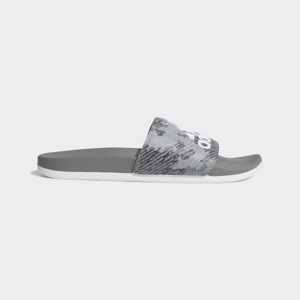 Adidas adilette comfort grey sales