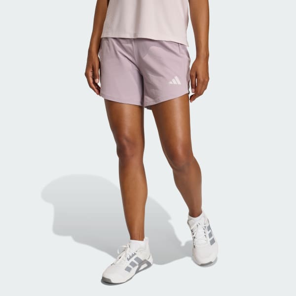 Mau-tim Quần Short Tập Luyện Vải Dệt Pacer 3D Cooling