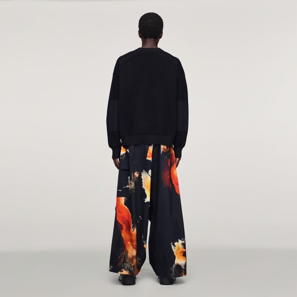 Nero Y-3 AOP UT Twill Cargo Pants