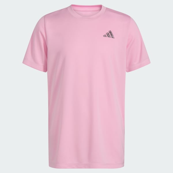 Pink adidas Short Sleeve Art of Soccer Tee