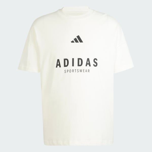 White ALL SZN Graphic Tee