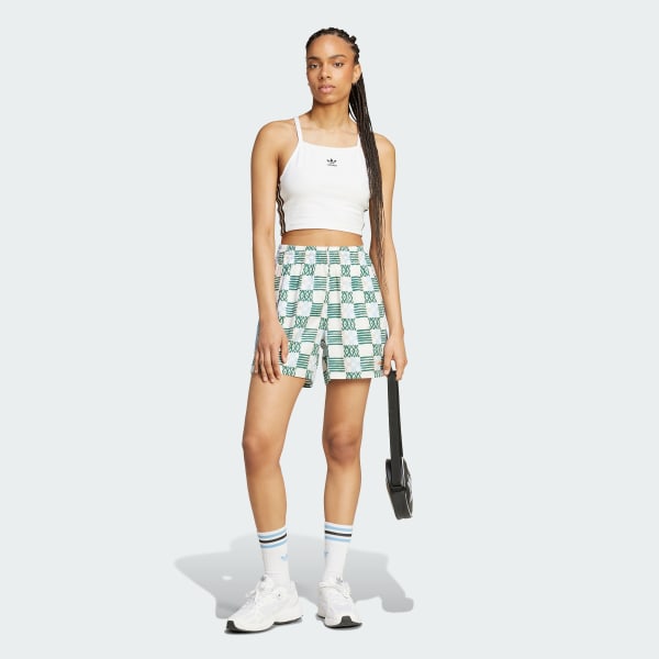 Multicolor Shorts Alargados 80s