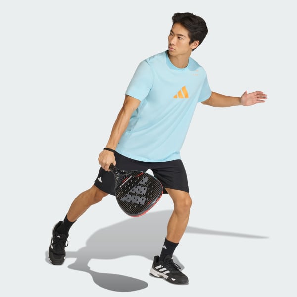 Blue Padel Category Graphic Tee