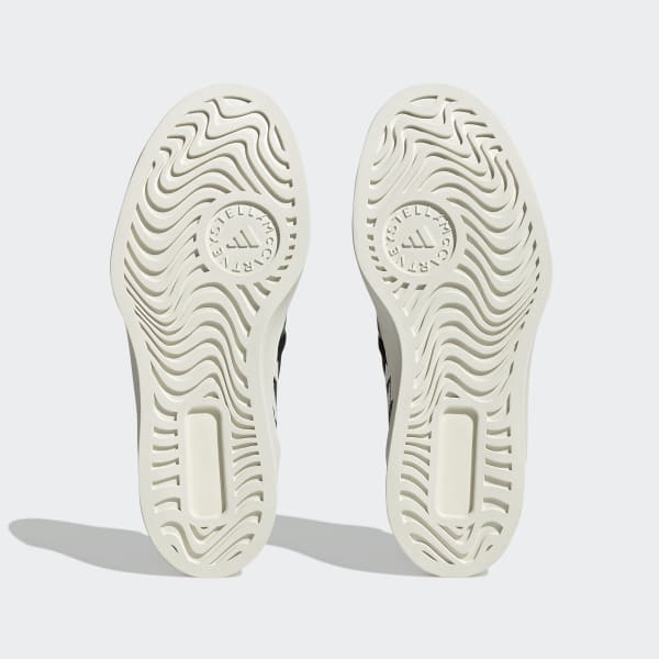 Weiss adidas by Stella McCartney Court Slip-On Schuh