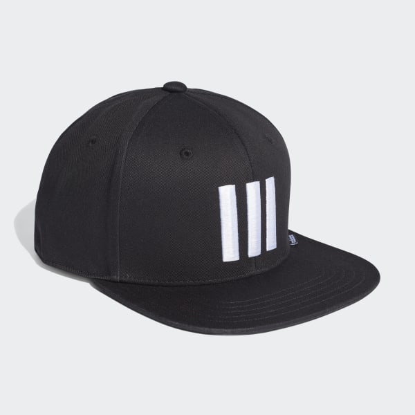 adidas H90 3-Stripes Cap - Black 