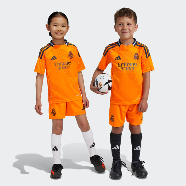 Orange Real Madrid 24/25 Bortaställ Mini