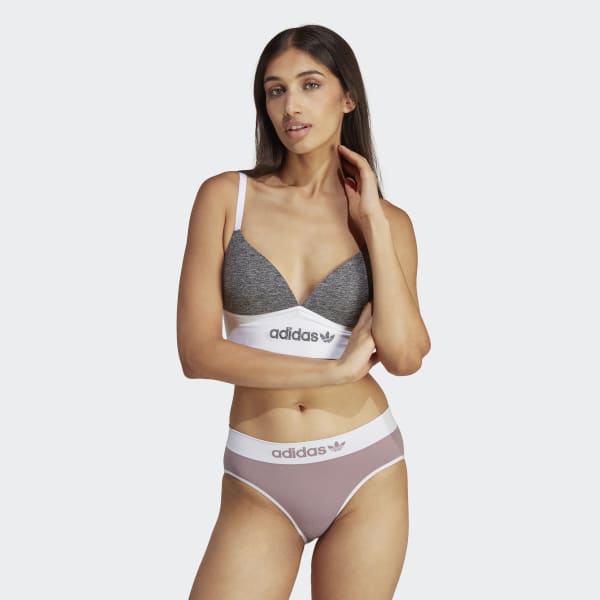 Grijs Modern Flex Cotton Triangle Beha HPO31