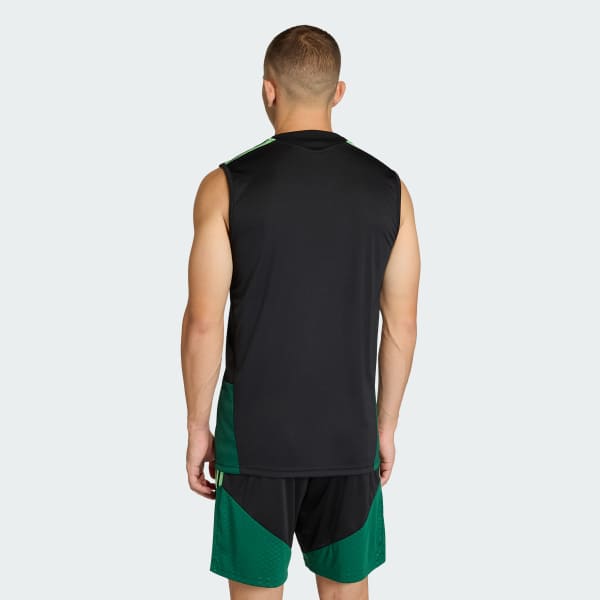 Black Mexico 26 Tiro Sleeveless Jersey