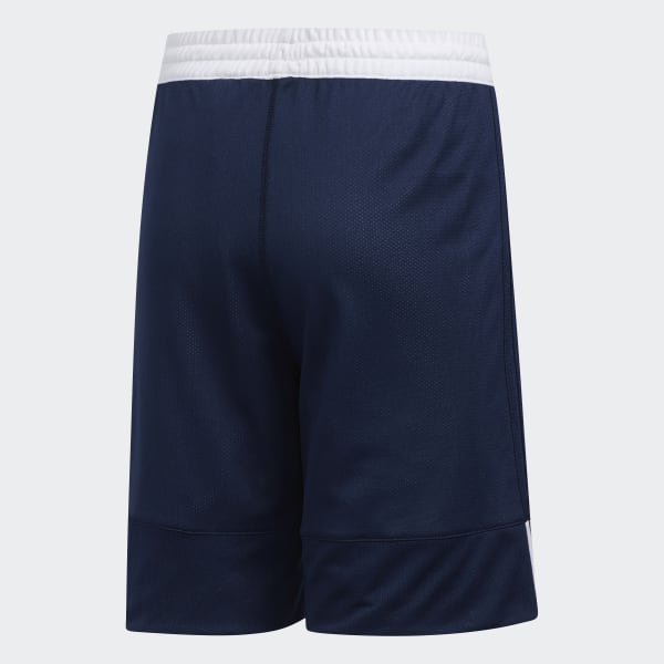 สีน้ำเงิน กางเกงขาสั้นใส่ได้สองด้าน 3G Speed